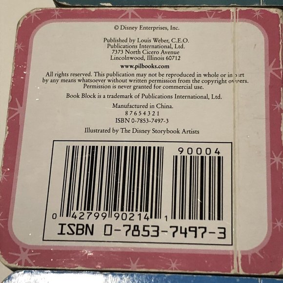 12 Disney Mini Children’s Pilbooks Mulan Lion King Lilo And Stitch Aladdin Dumbo - Picture 11 of 16